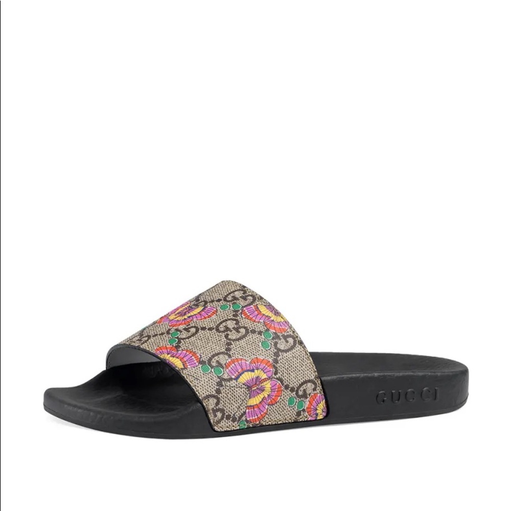 EUC - Gucci Butterfly Sandals -Size 11.5 (28)